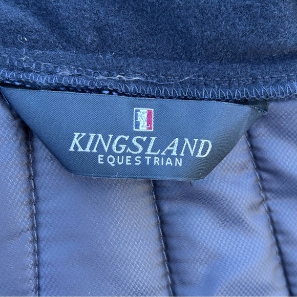 Kingsland Equestrian Chapleau Jacket, Grey Forged Iron, Size Medium - Picture 12 of 15